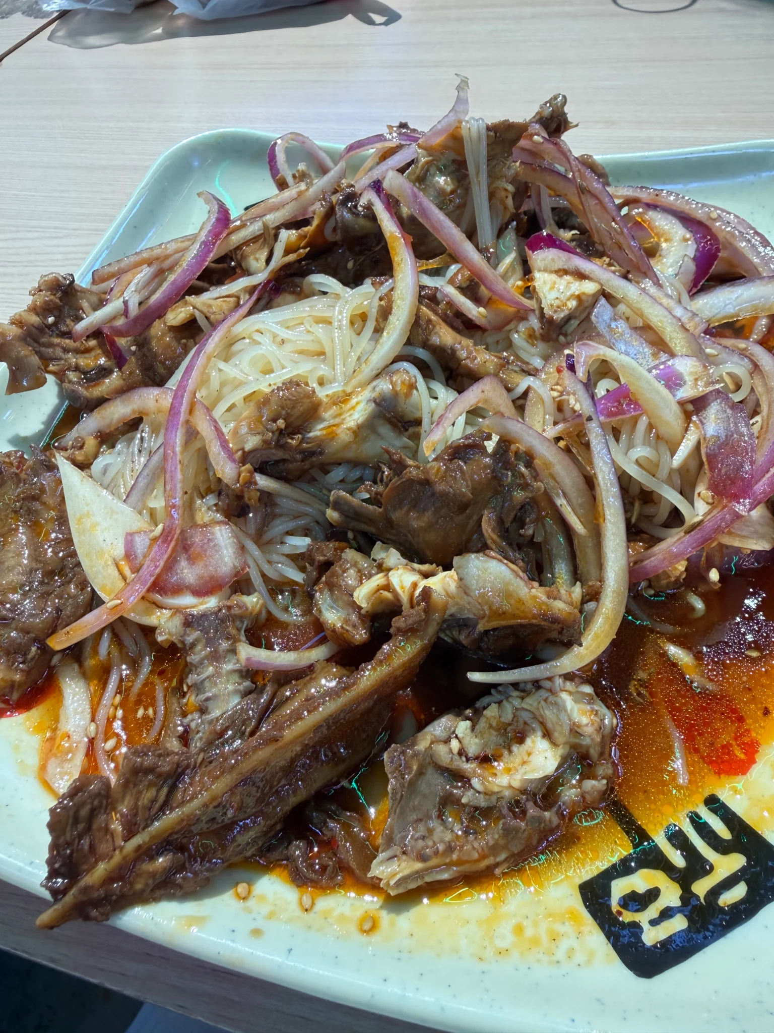 何记回味鸡架拌面图片 1